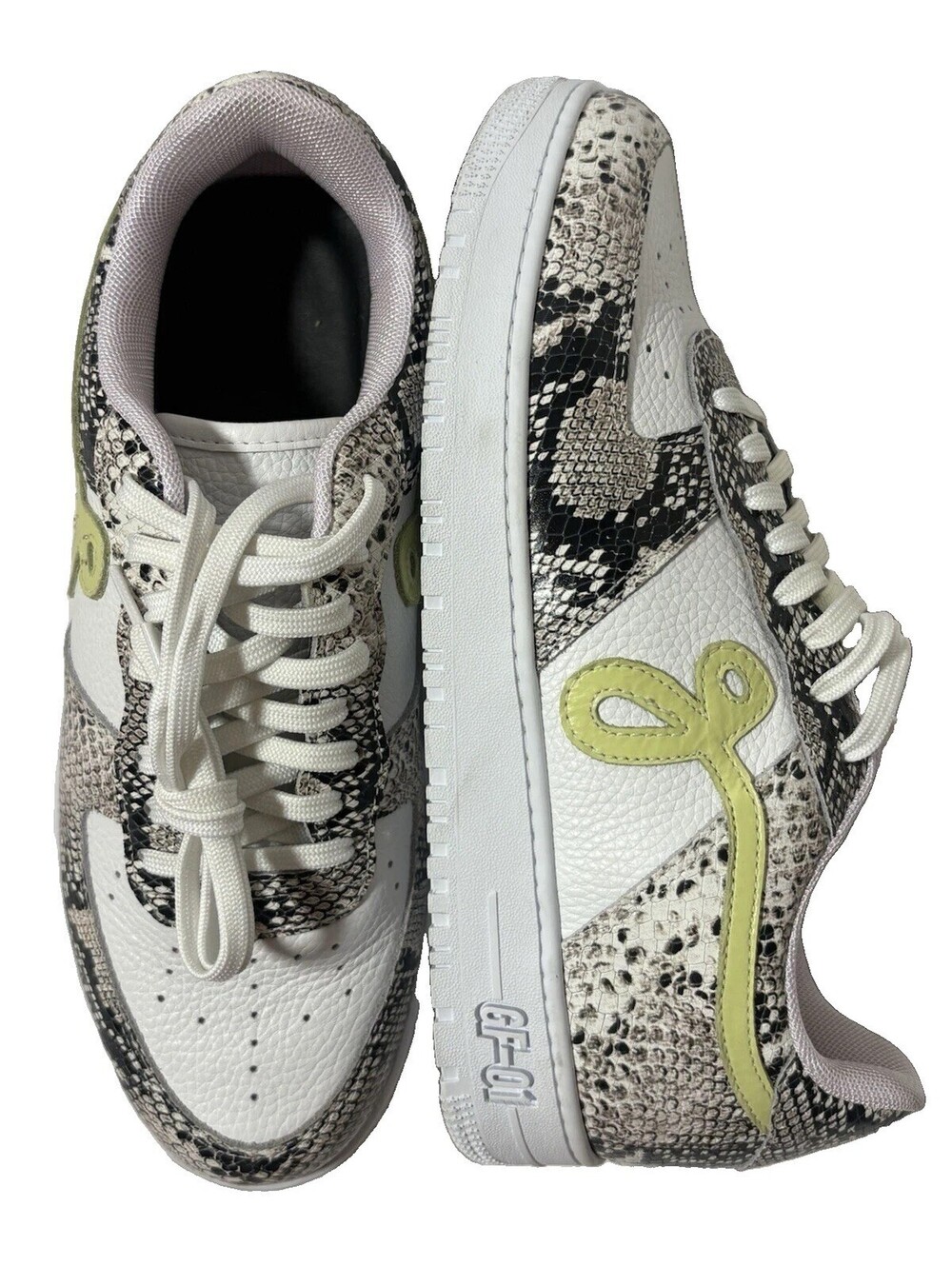 John Geiger GF-01 Python/White/Lime - Men's Size 9